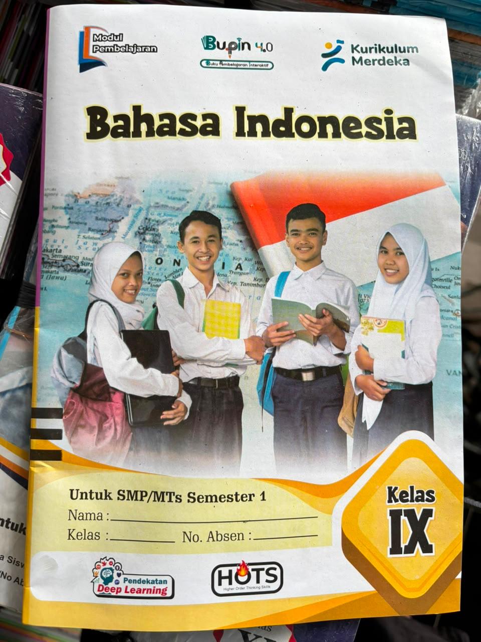 Buku Bahasa Indonesia - Kelas IX